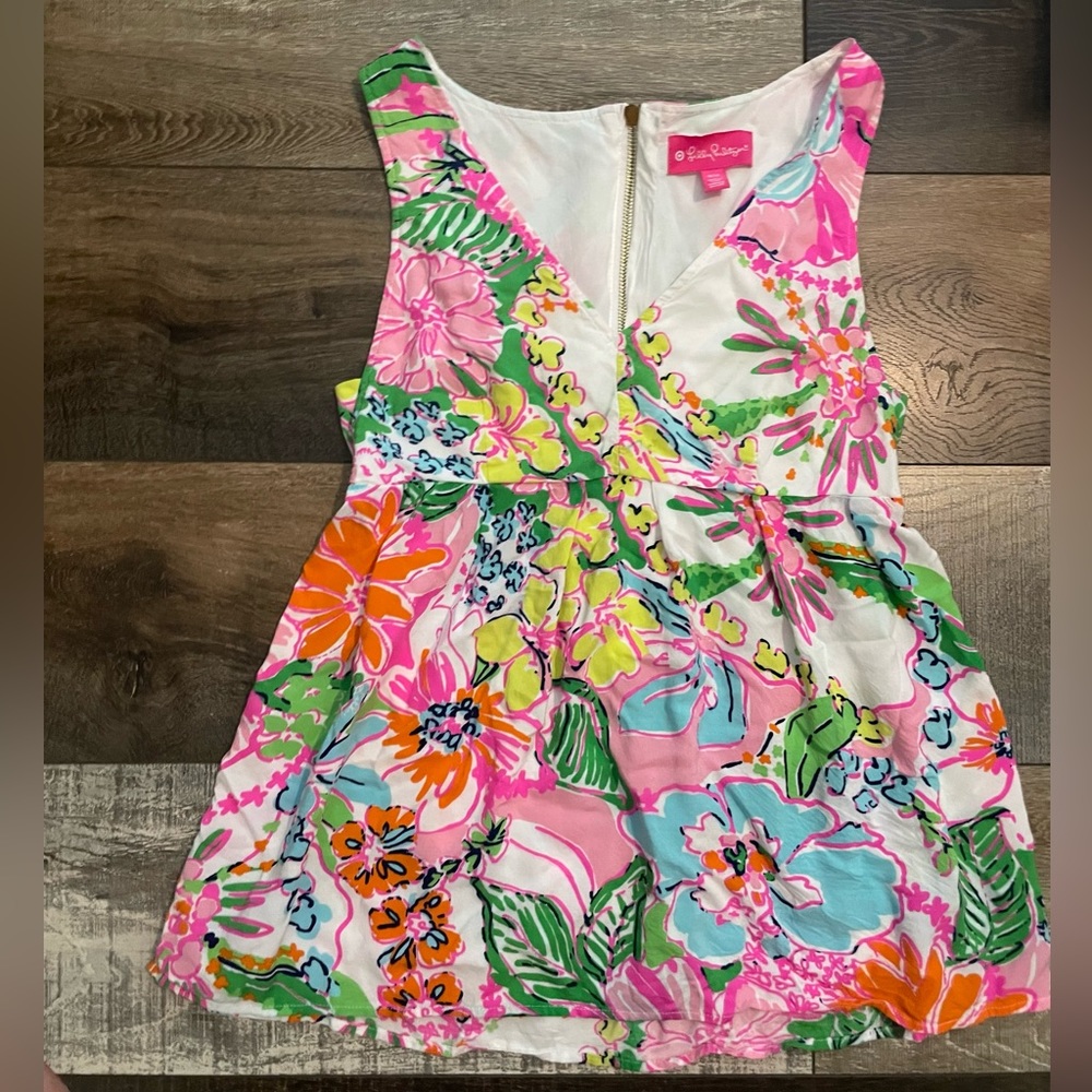 Lilly Pulitzer for Target Zip Back Tank